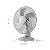 ARDES 5st40g asztali ventilátor - szürke