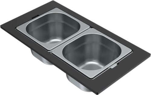 ELLECI kf012100in gourmet szett 1/6 sintesi inox