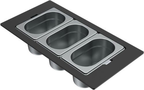 ELLECI kf043100in gourmet szett 1/9 zen inox